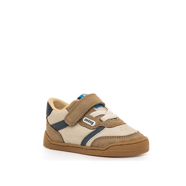 Deportivas Mustang Free Barefoot para bebé en color beige - Imagen 2
