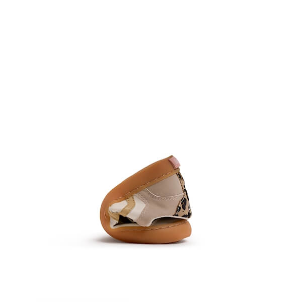 Deportivas Mustang Free Barefoot para bebé en color beige - Imagen 3