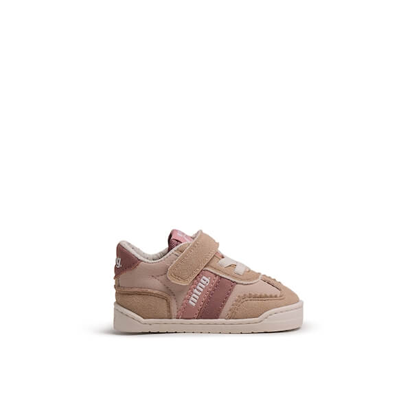 Zapatillas Barefoot Mustang Free Baby Rosa