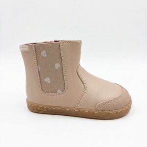 Botas de piel camel barefoot Titanitos